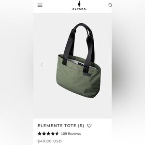 ALPAKA Elements Tote Bag- small